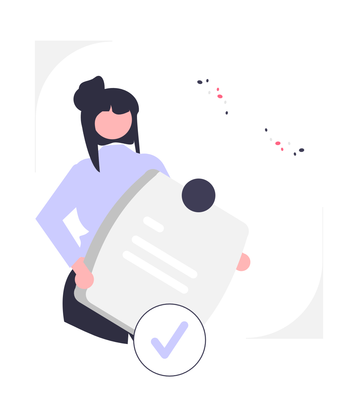 Happy student with certificate